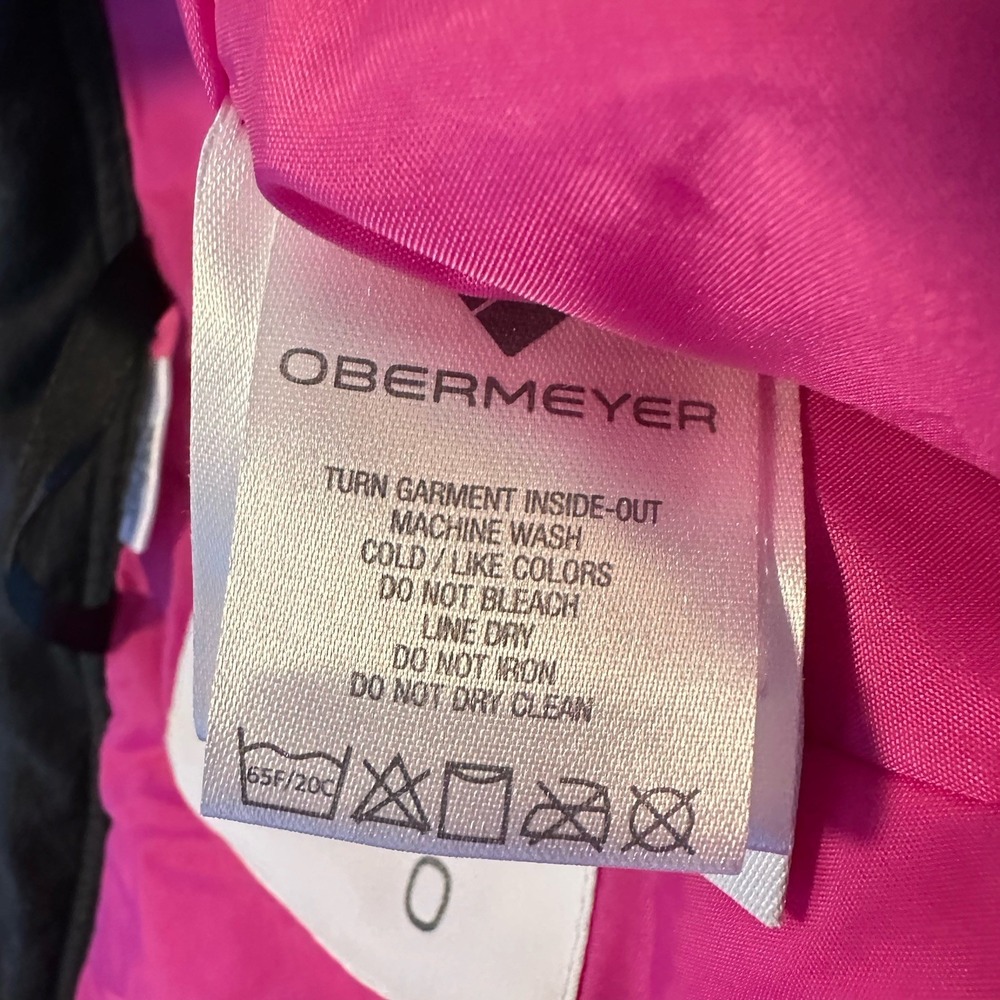 Obermeyer Brooke Snow Pant Showstopper Pink Teen Large  (14-16)‎ Extended Wear - Picture 8 of 11